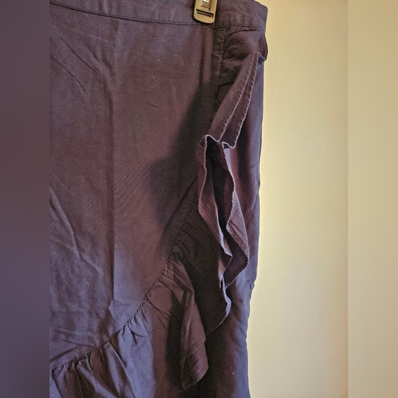 GAP Blue Ruffle Skirt NWT 14 - Picture 3 of 4